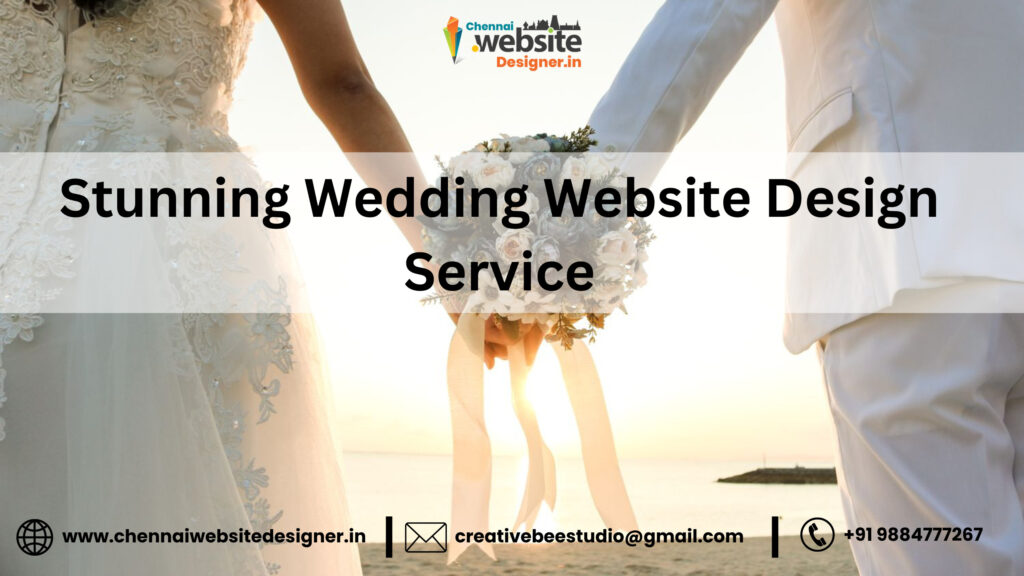 Stunning Wedding Website Design Service
